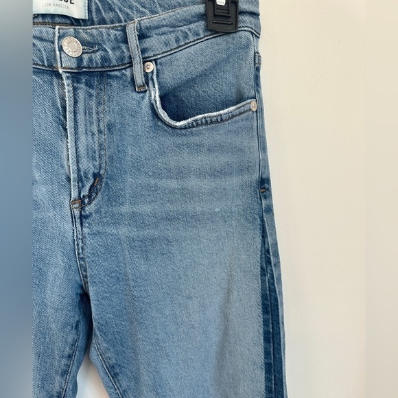 AGOLDE Swerve Toni Mid Rise Light Blue Wash Jeans Size 26 - Picture 8 of 10